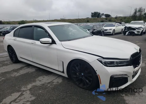2020 BMW 740 I from USA, damaged, VIN WBA7T2C02LGL17753